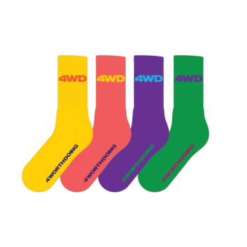 4WD COLOR SOCK (3 PACK)